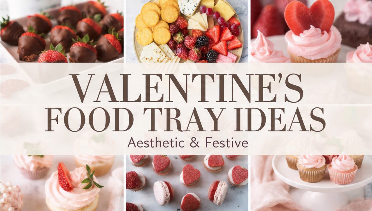 Valentine’s Day Food Tray Ideas That Look Aesthetic and Festive