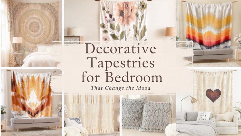 Decorative Tapestries for Bedroom Ideas That Completely Change the Mood