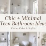 5 Chic and Minimal Teen Bathroom Ideas