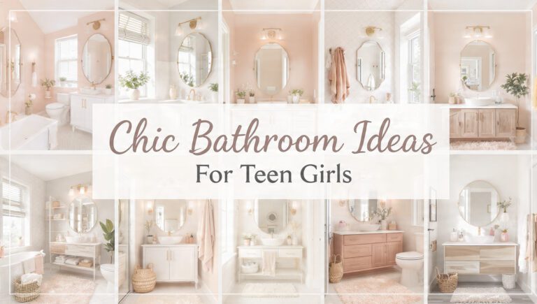 6 Chic Bathroom Ideas for Teen Girls