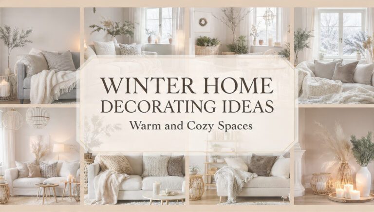 Winter Home Decorating Ideas That Feel Cozy and Inviting