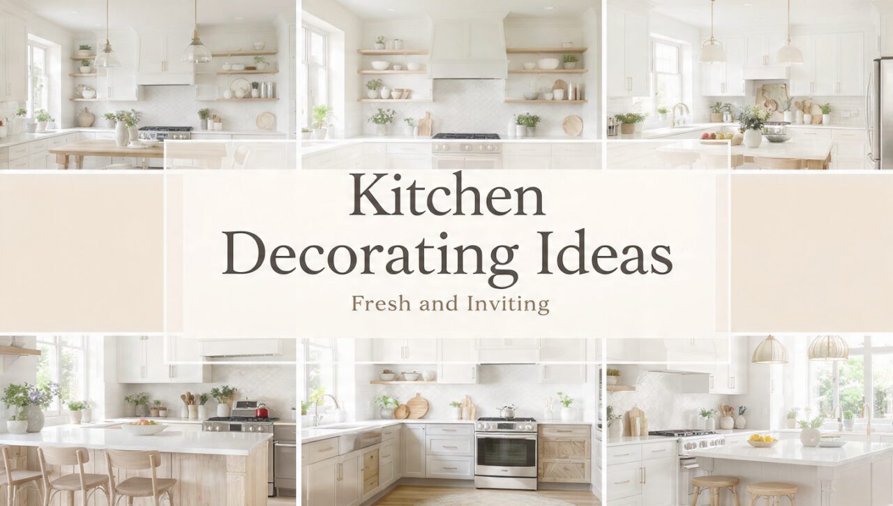Kitchen Decorating Ideas That Make Your Space Feel Fresh