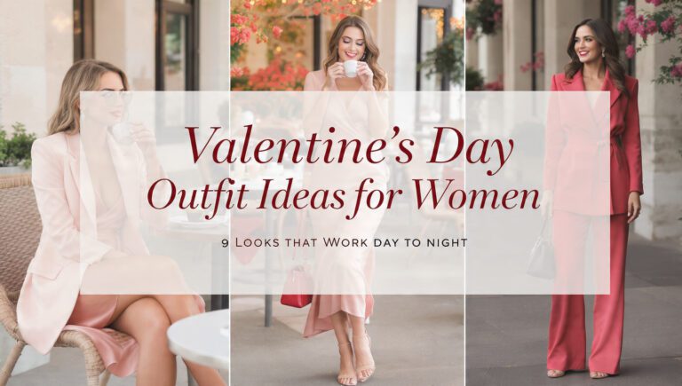 Best Valentine’s Day Outfit Ideas for Women That Work Day to Night