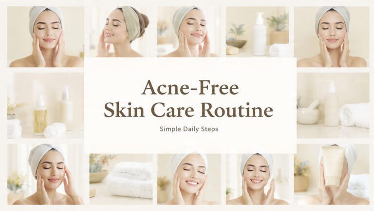 5 Acne-Free Skin Care Routine Steps for Clear and Healthy Skin