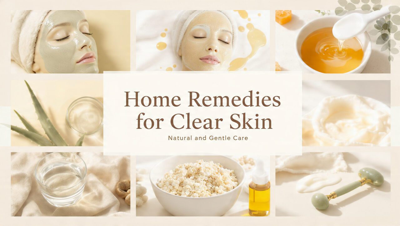Home Remedies for Clear Skin That Support Natural Glow