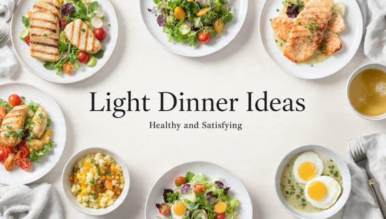9 Light Dinner Ideas That Feel Healthy and Satisfying