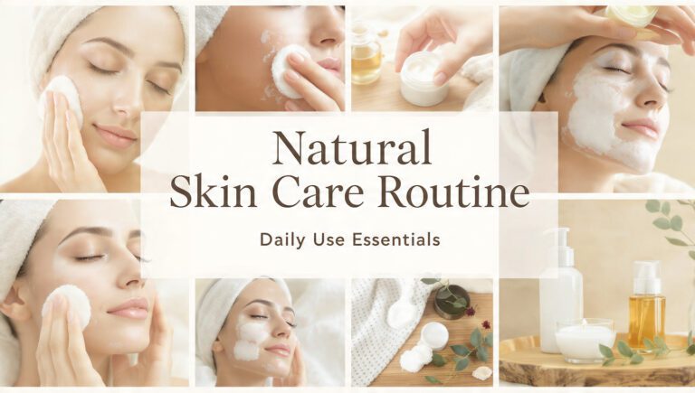 Natural Skin Care Routine Steps for Daily Use