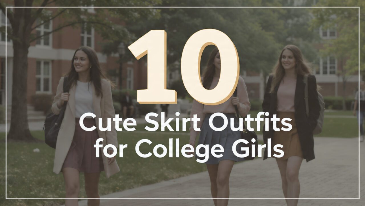 10 Cute Skirt Outfits for College Girls