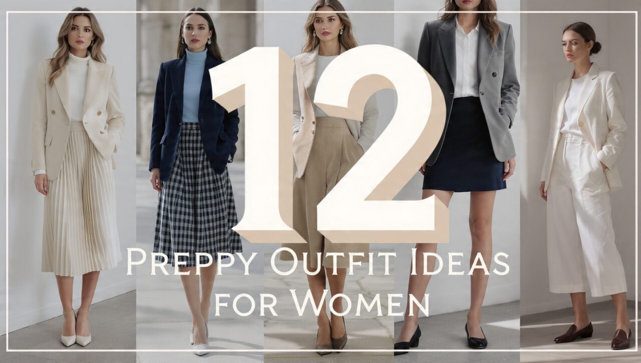 12 Preppy Outfit Ideas for Women
