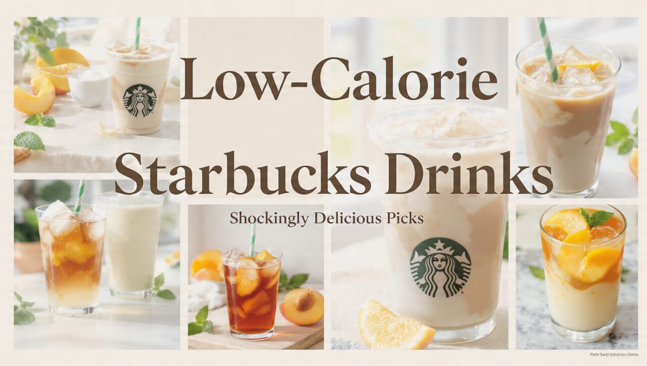 Low-Calorie Starbucks Drinks That Taste Shockingly Good