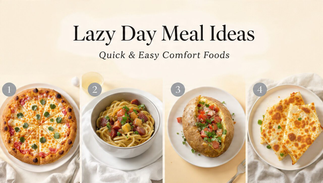 7 Lazy Day Meal Ideas | Quick & Easy Comfort Foods