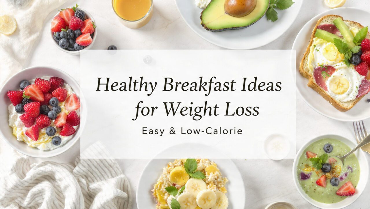 5 Easy Healthy Breakfast Ideas for Weight Loss
