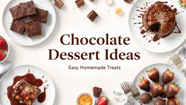 6 Best Chocolate Dessert Ideas | Easy Homemade Treats