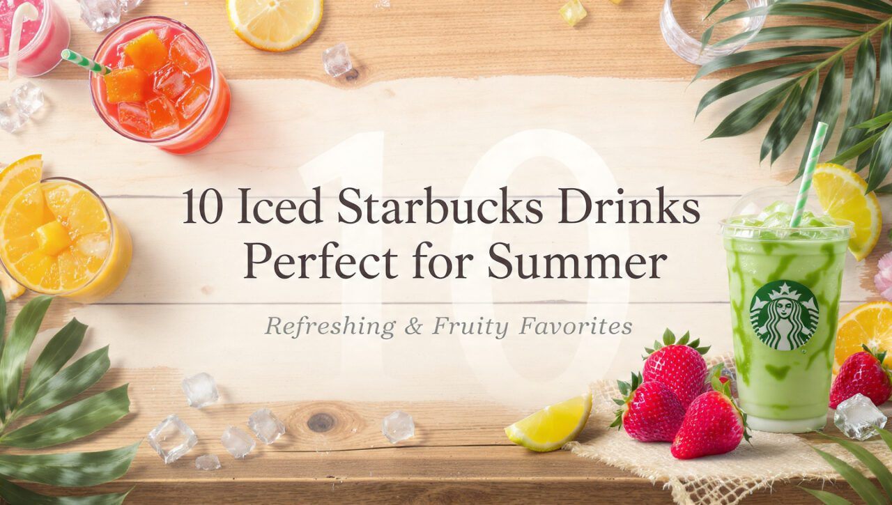 Iced Starbucks Drinks Perfect for Summer