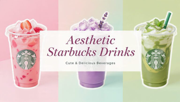 Aesthetic Starbucks Drinks That Look Cute & Taste Amazing