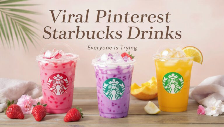 Viral Pinterest Starbucks Drinks Everyone Is Trying