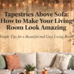 Tapestries Above Sofa