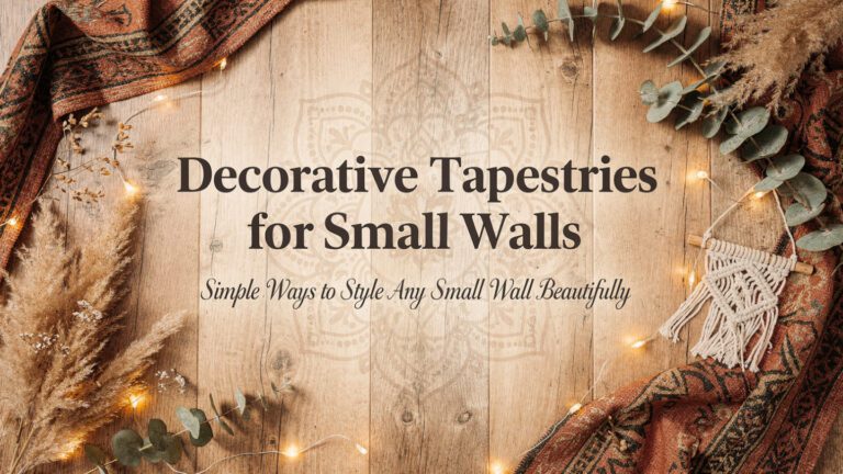 Small Wall Tapestry Ideas That Actually Work