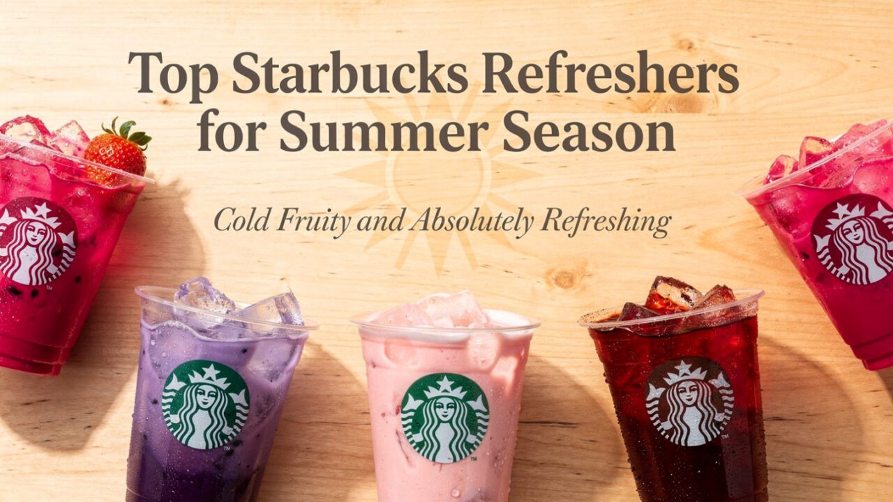 Top Starbucks Refreshers for Summer Season
