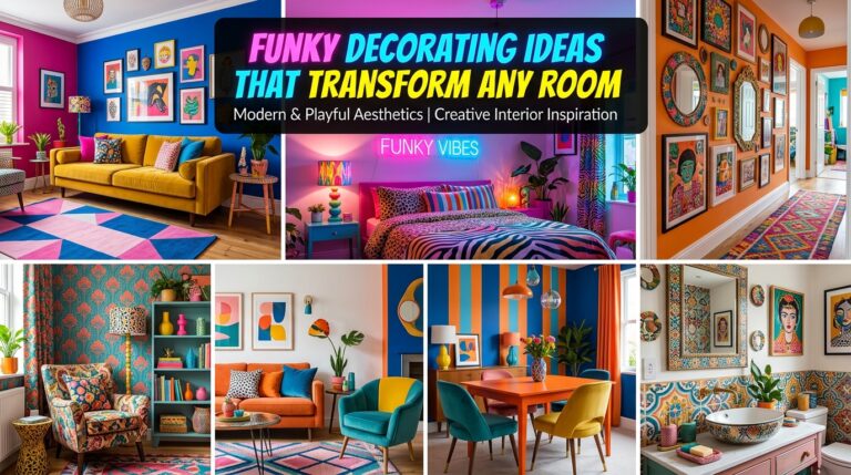 Funky Decorating Ideas That Instantly Transform Any Room