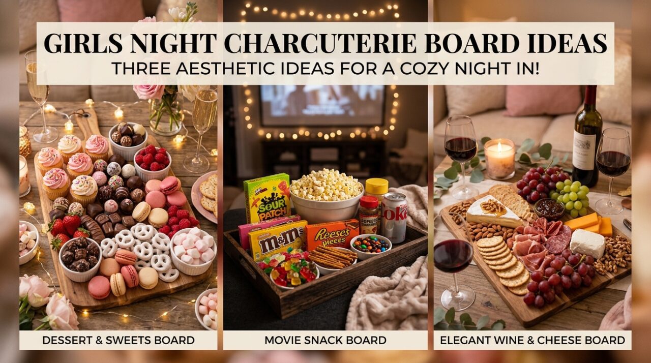 Girls Night Charcuterie Board Ideas for Parties