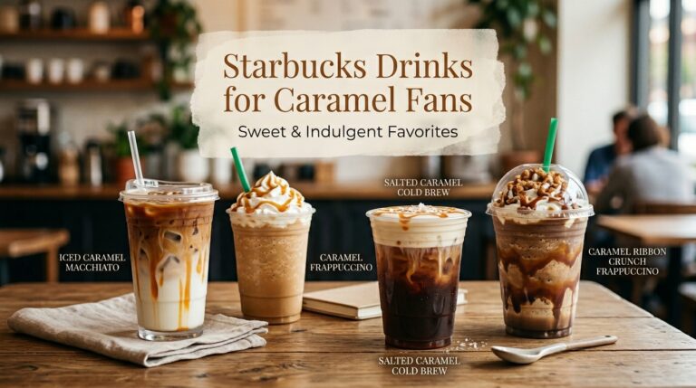 Starbucks Drinks for Caramel Fans