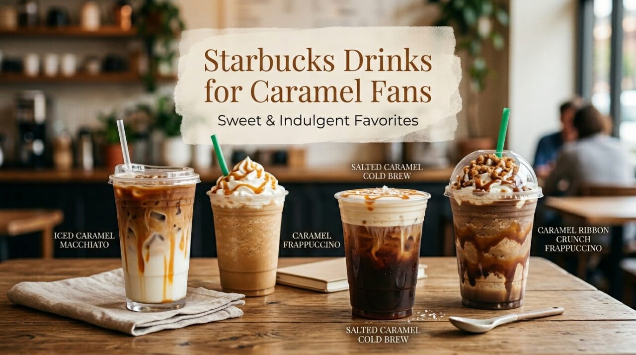 Starbucks Drinks for Caramel Fans