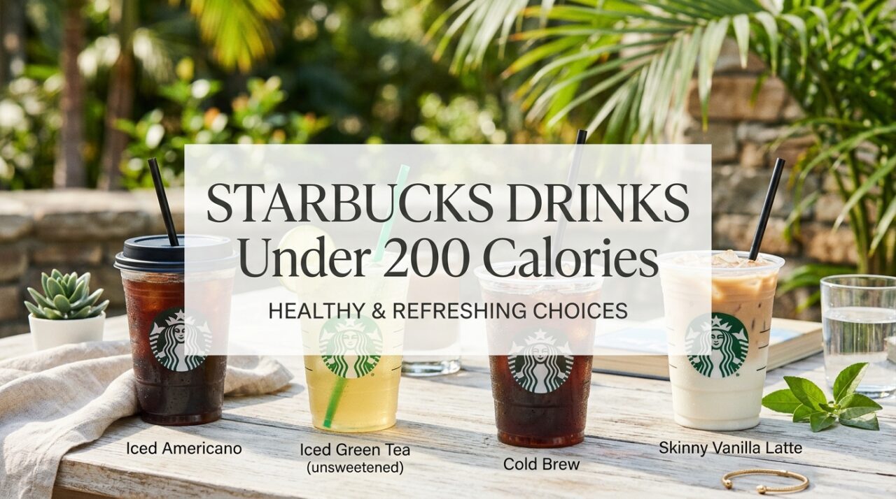 Starbucks Drinks Under 200 Calories