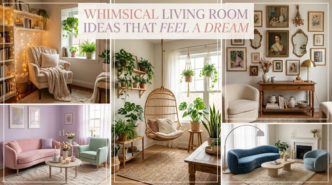 Whimsical Living Room Ideas That Feel Straight Out of a Dream