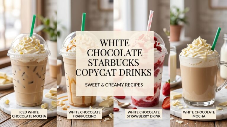 White Chocolate Starbucks Drink Copycat Recipes