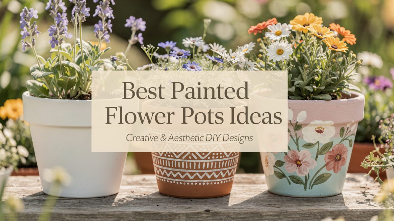 Painted Flower Pots Ideas