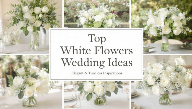 White Flowers Ideas for Wedding