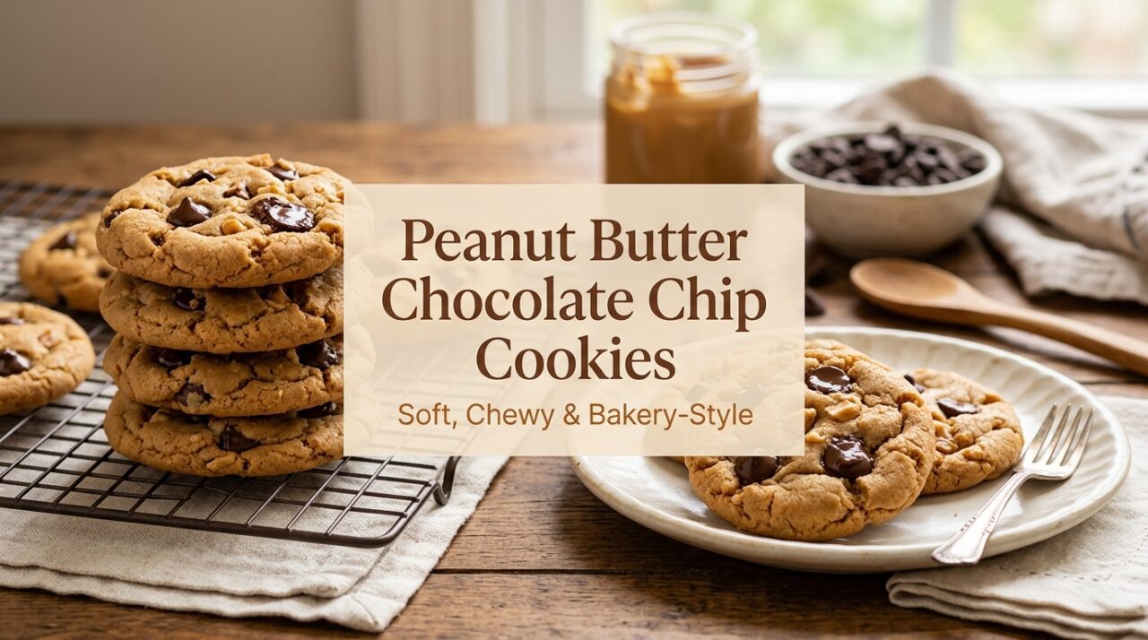 Best Peanut Butter Chocolate Chip Cookies