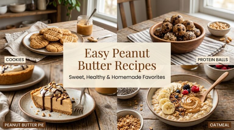 Easy Peanut Butter Recipes