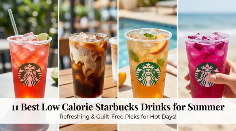 Low Calorie Starbucks Drinks for Summer