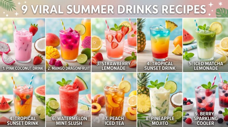 Viral Summer Drinks Recipes