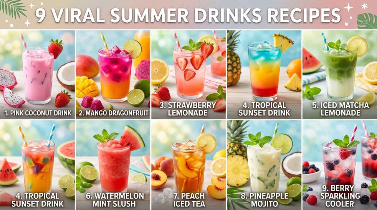 Viral Summer Drinks Recipes