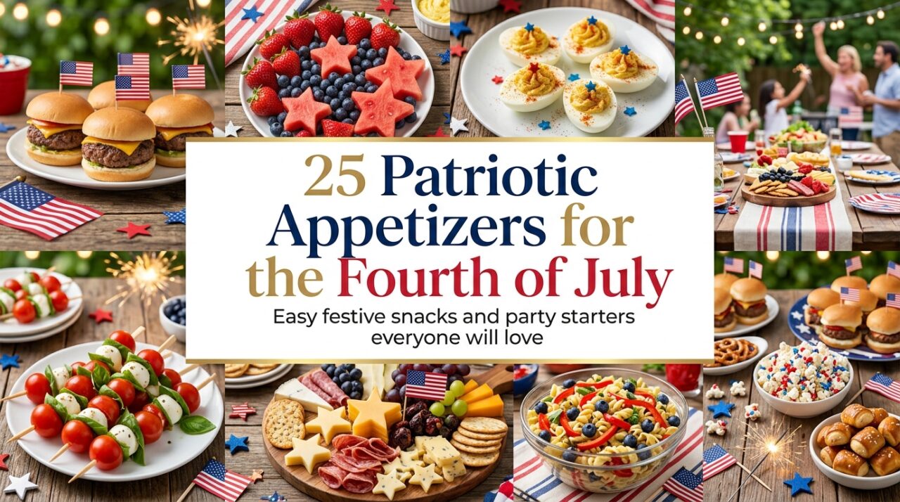 Patriotic Appetizers for Your Fourth of July