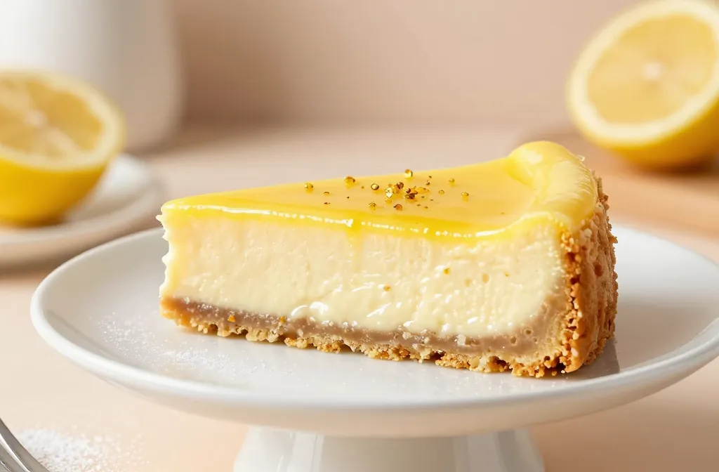 Creamy Lemon Cheesecake for Family Desserts