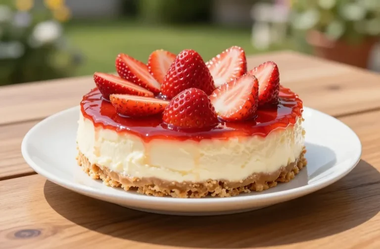 Easy Strawberry Cheesecake for Summer Gatherings