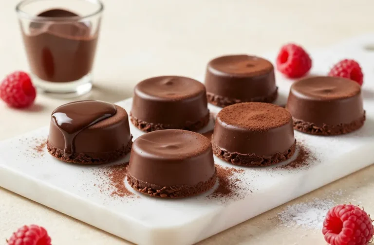 Mini Chocolate Cheesecake Bites for Parties