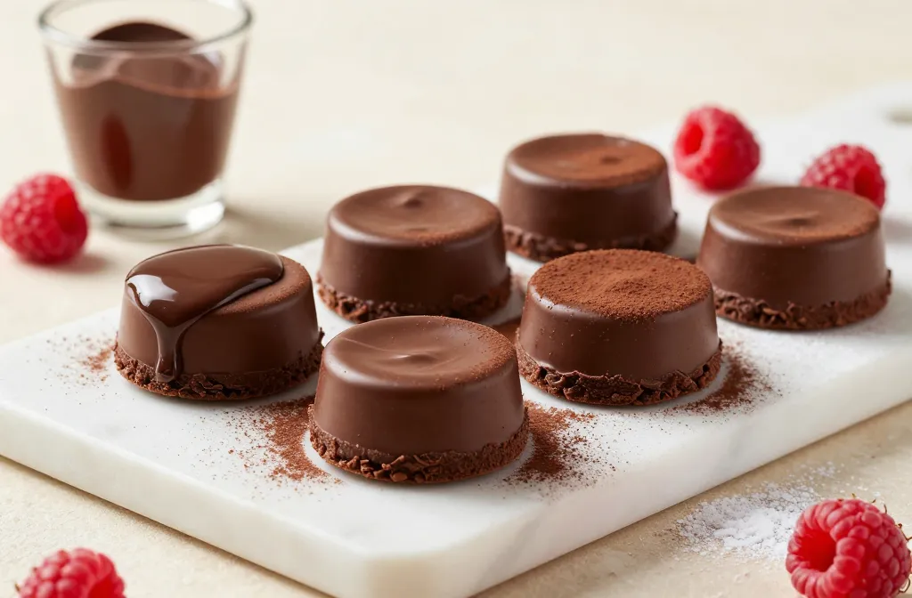 Mini Chocolate Cheesecake Bites for Parties