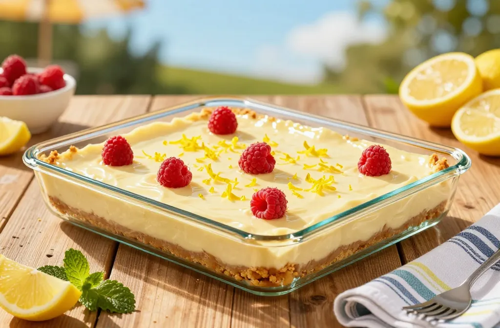 No Bake Cheesecake Bars for Summer Parties