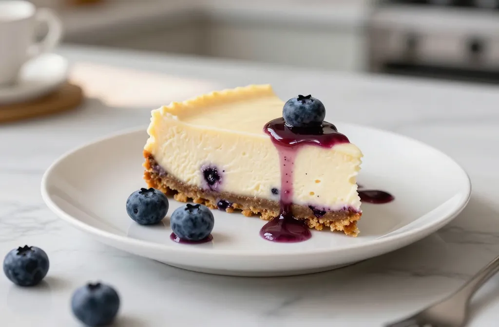 Easy Blueberry Cheesecake for Beginners